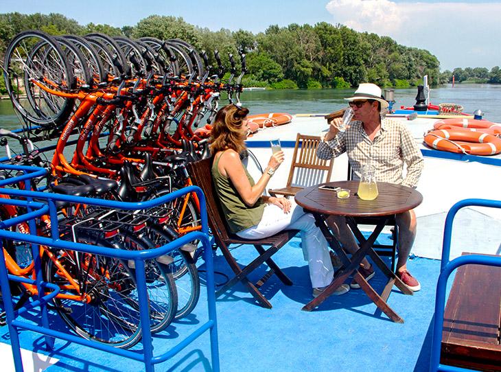 boat and bike tours france